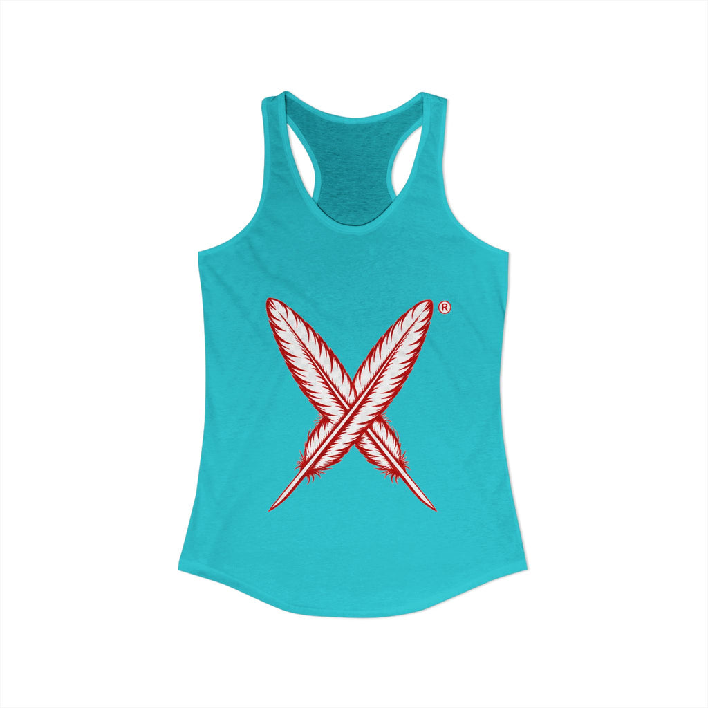 Racerback Tank — "Who Were We Before They Renamed Us?" Historical Identity Design