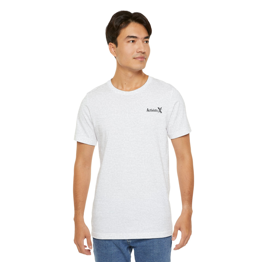 Copy of Activist X Minimalist Tee — Small Chest Logo Shirt