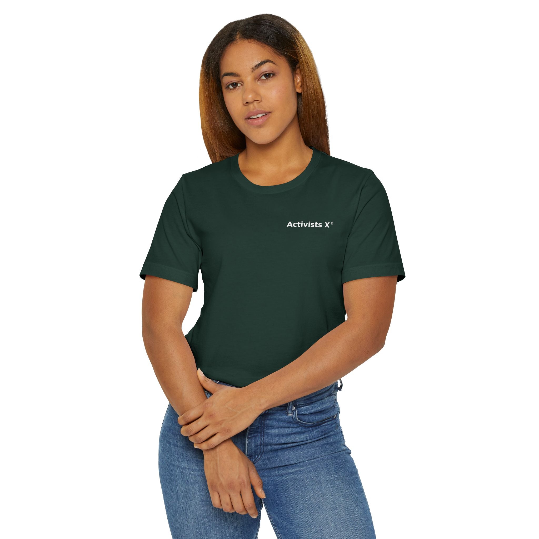 Activists X® Statement T-Shirt — Bold Wordmark for Community, Resistance & Cultural Pride