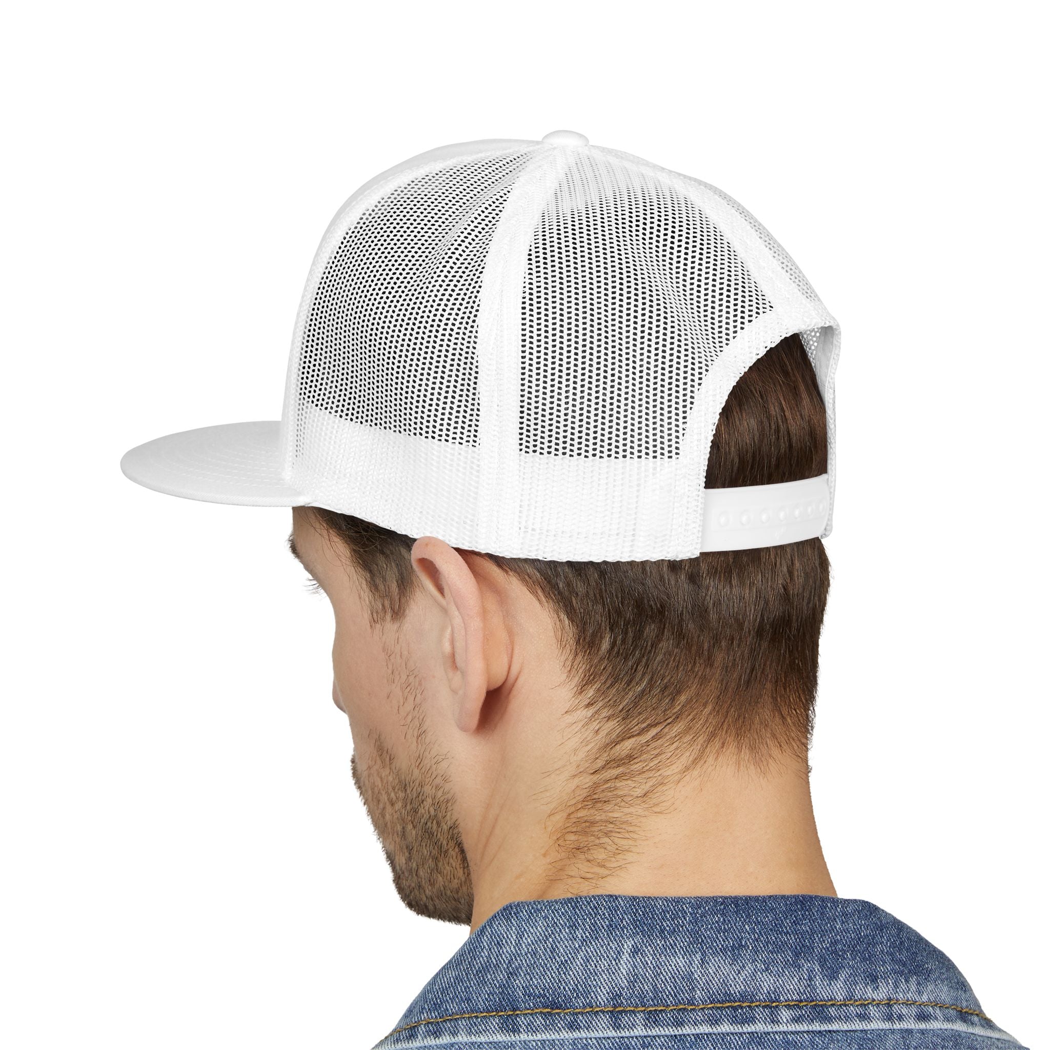 5 Panel Trucker Cap — "Who Were We Before They Renamed Us?" Historical Identity Statement Hat