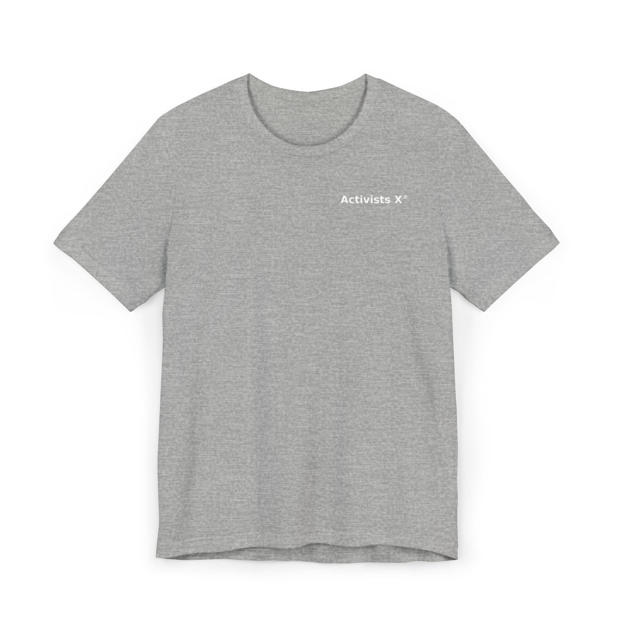 Activists X® Statement T-Shirt — Bold Wordmark for Community, Resistance & Cultural Pride