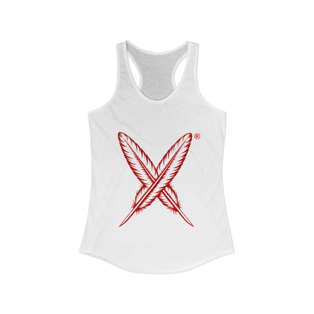 Racerback Tank — "Who Were We Before They Renamed Us?" Historical Identity Design