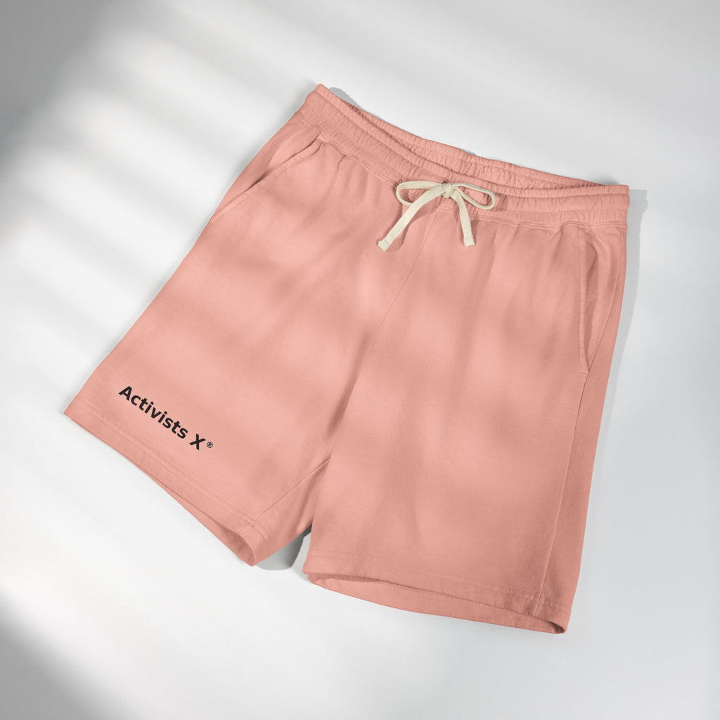 Activists X™ Garment-Dyed Fleece Sweat Shorts — Lightweight Casual Lounge Shorts
