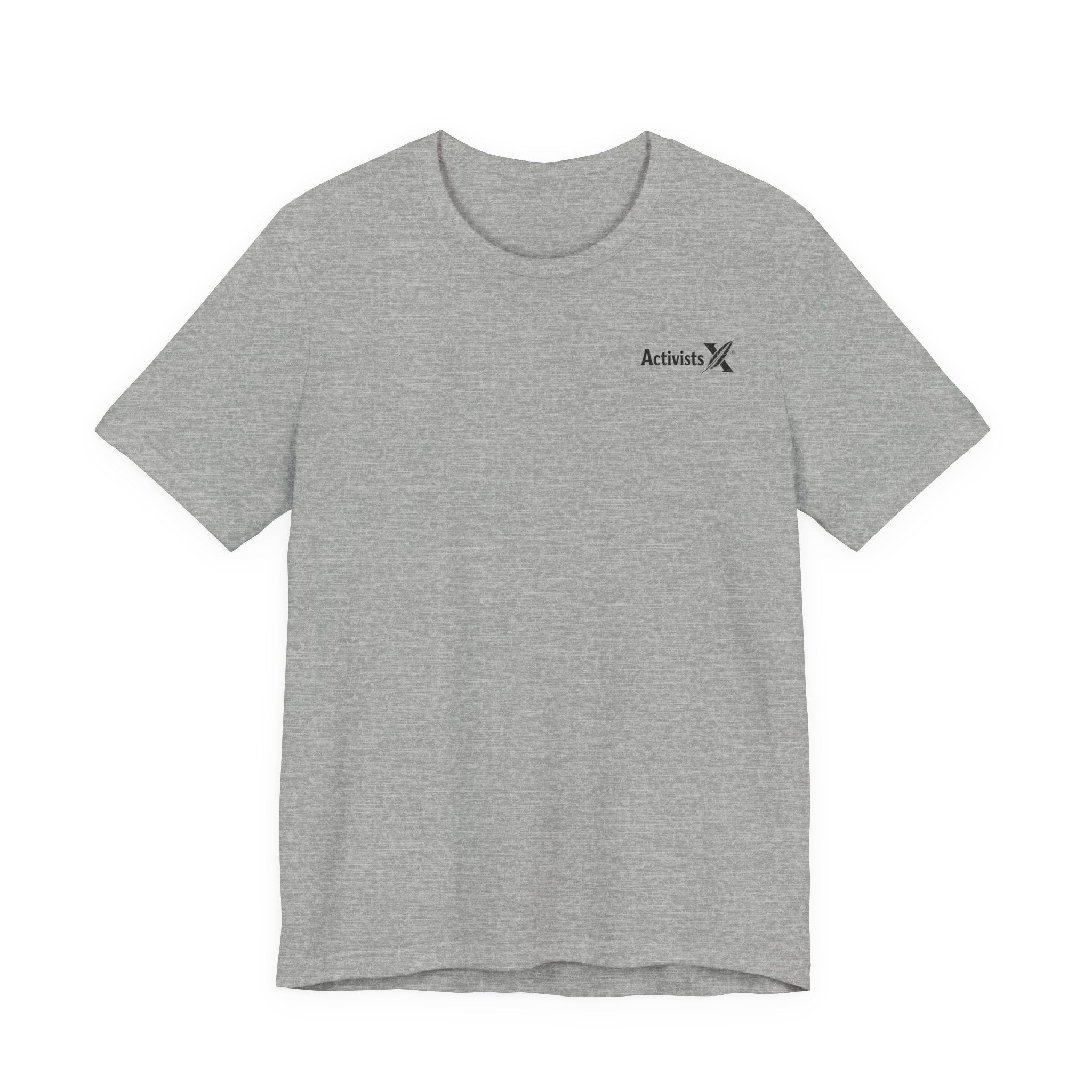 Copy of Activist X Minimalist Tee — Small Chest Logo Shirt