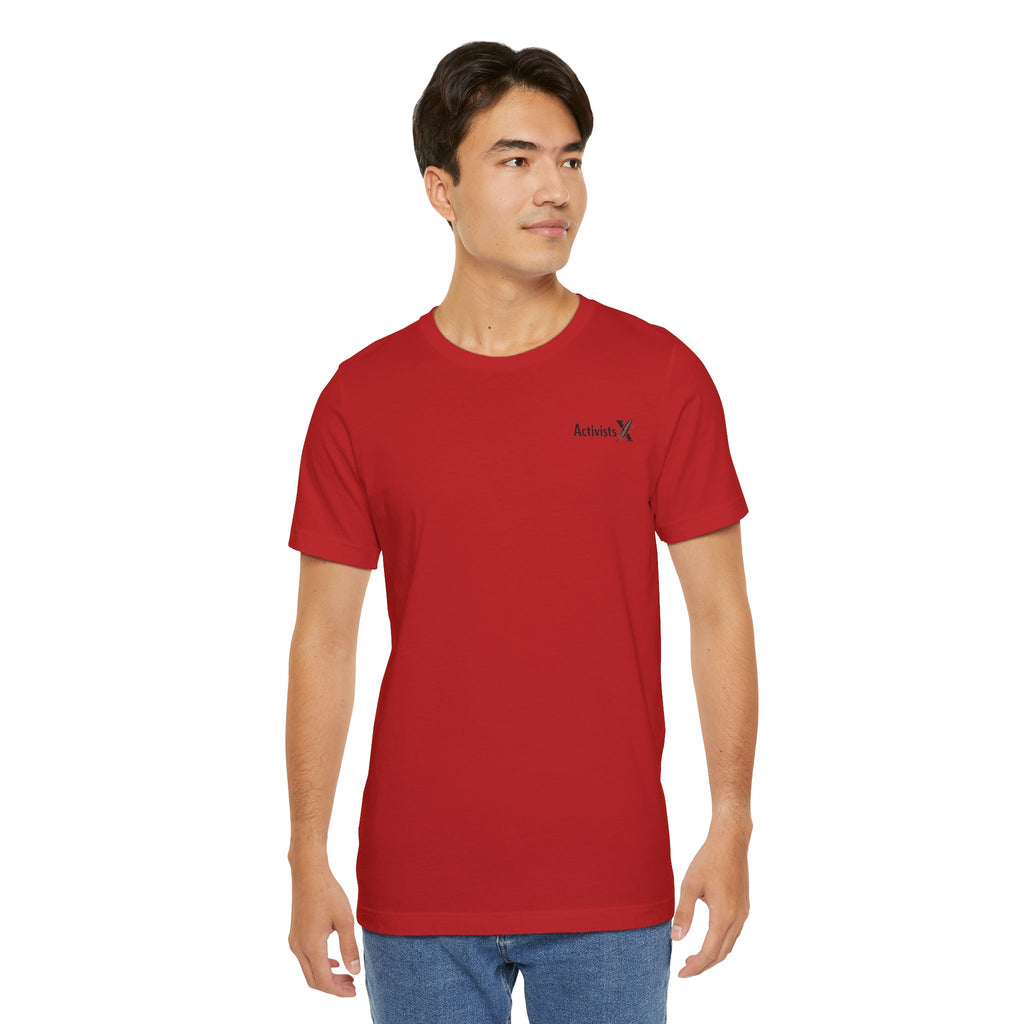 Copy of Activist X Minimalist Tee — Small Chest Logo Shirt