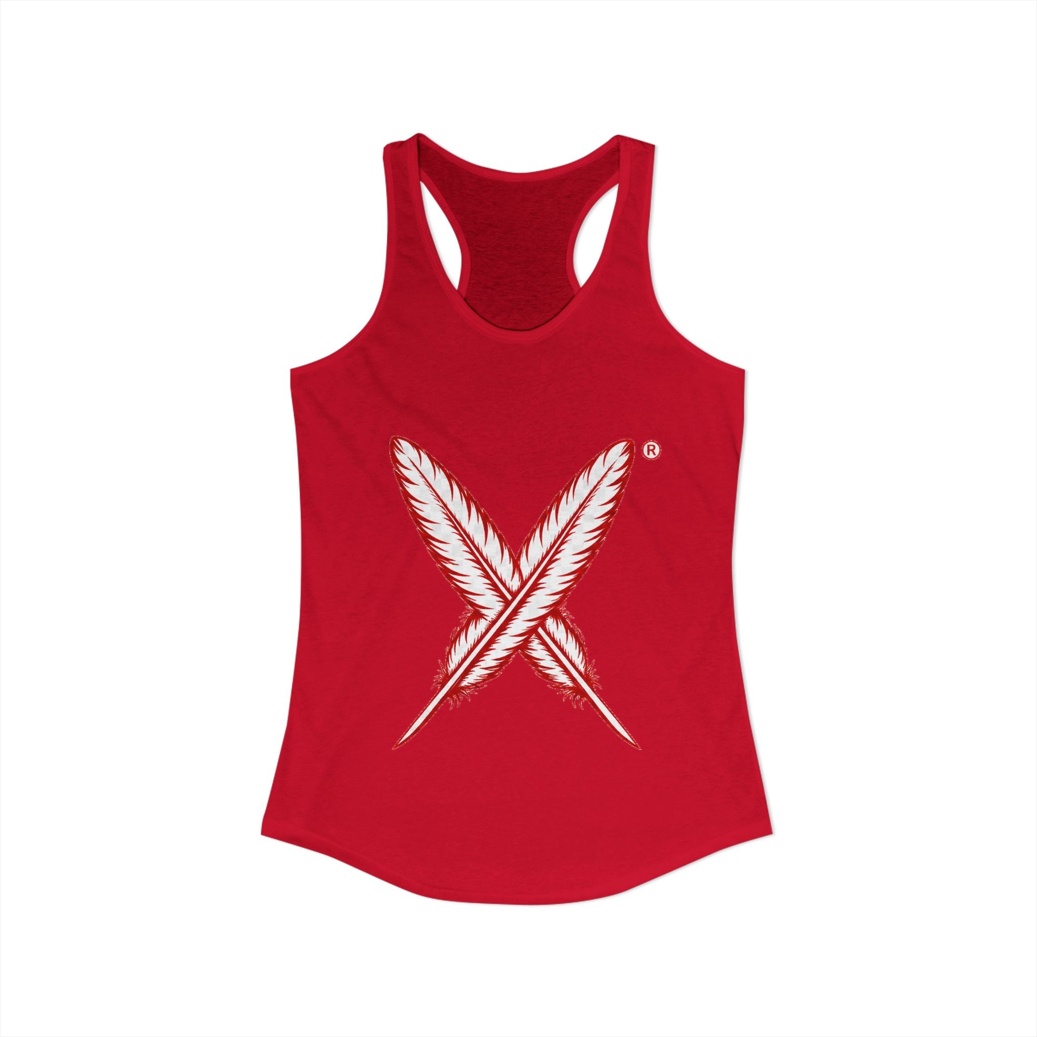 Racerback Tank — "Who Were We Before They Renamed Us?" Historical Identity Design