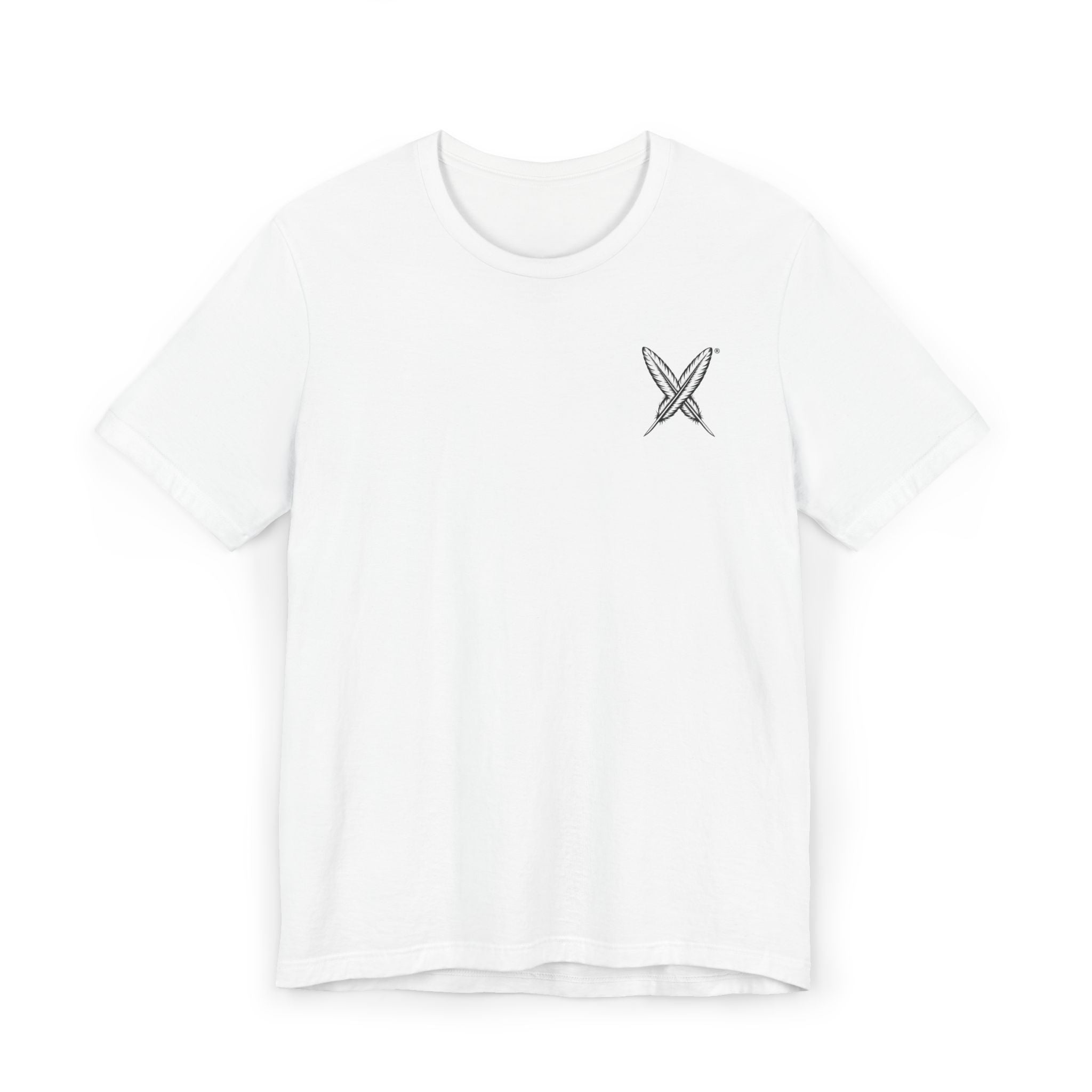 Activists X® Minimal Surfboard X Logo T-Shirt | Small Chest Beach Graphic