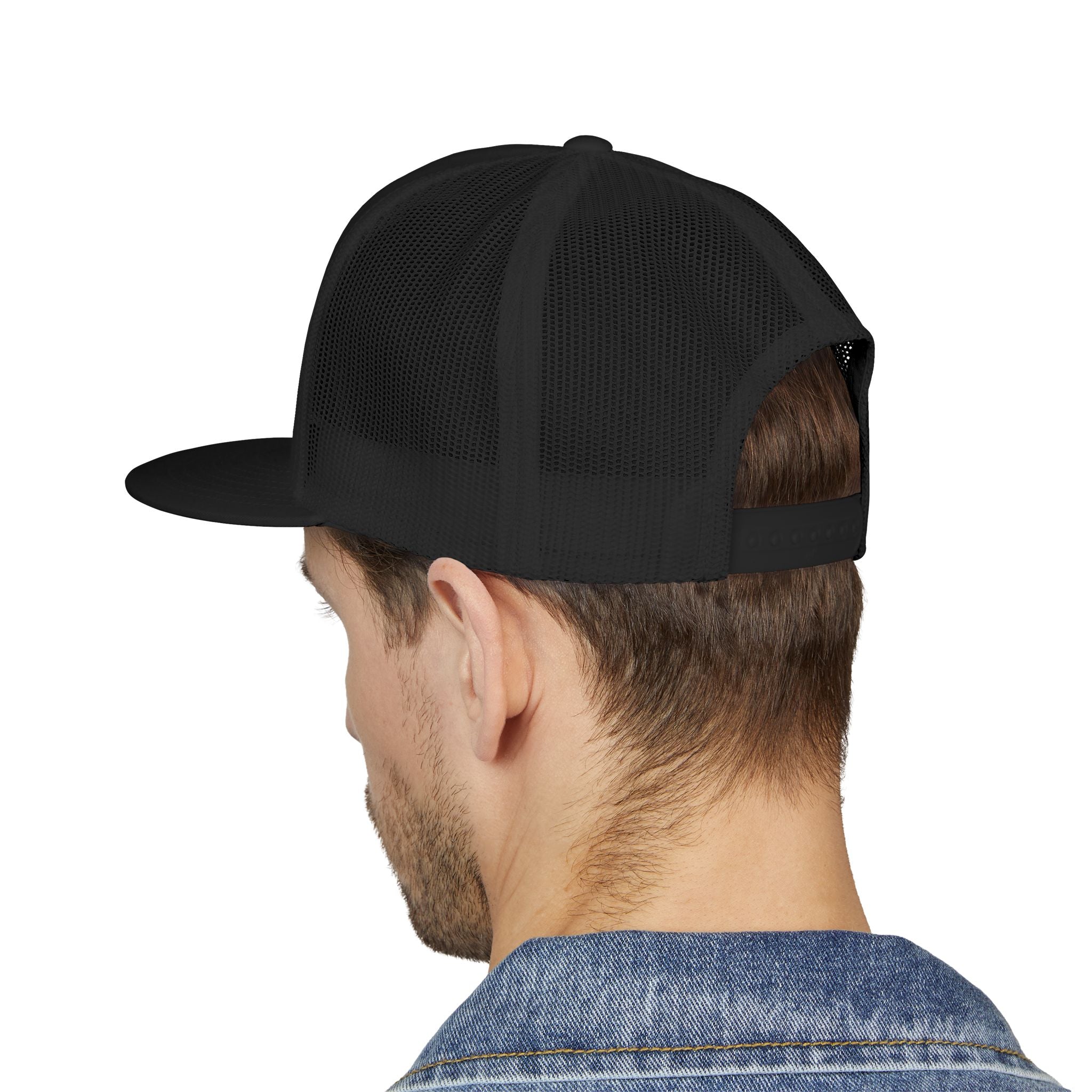 5 Panel Trucker Cap — "Who Were We Before They Renamed Us?" Historical Identity Statement Hat