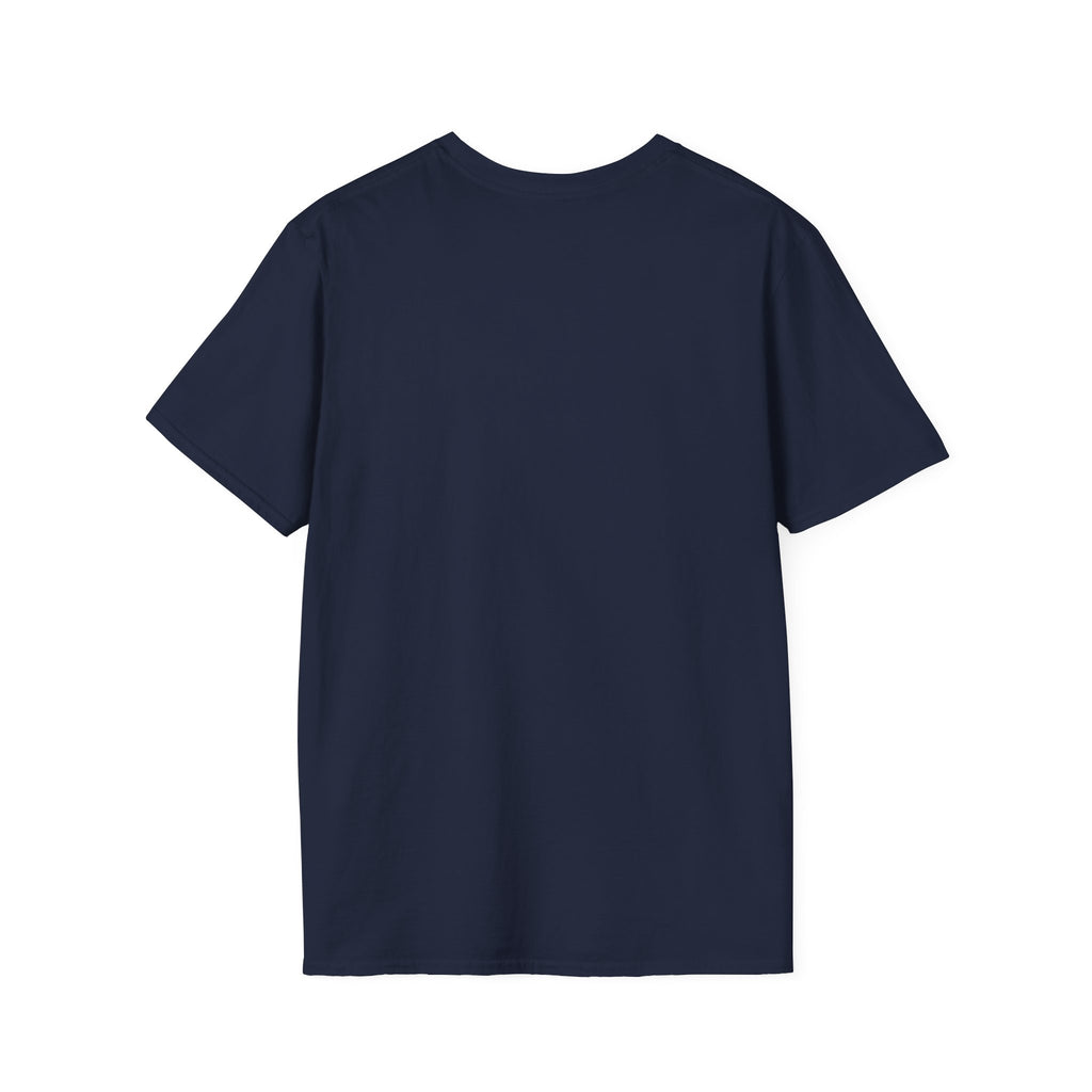 Activists X® Gold Feather Cross Tee — Red & Blue Tribal Feather Graphic T-Shirt