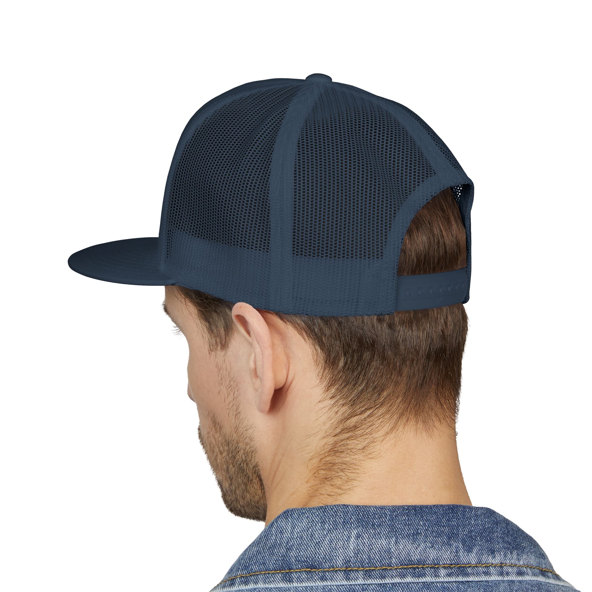 5 Panel Trucker Cap — "Who Were We Before They Renamed Us?" Historical Identity Statement Hat