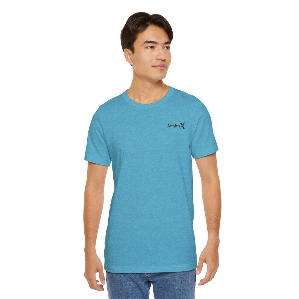 Copy of Activist X Minimalist Tee — Small Chest Logo Shirt