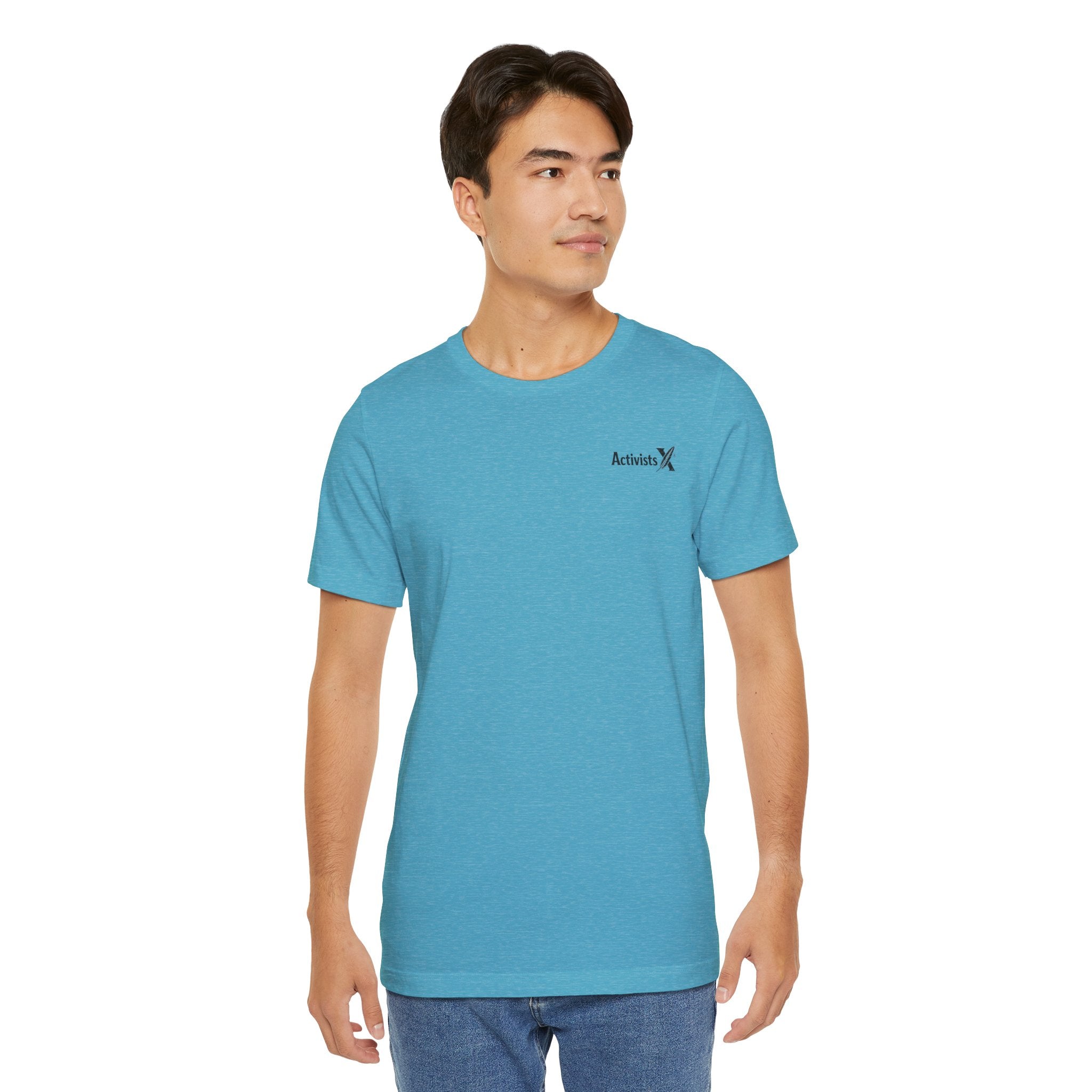 Copy of Activist X Minimalist Tee — Small Chest Logo Shirt