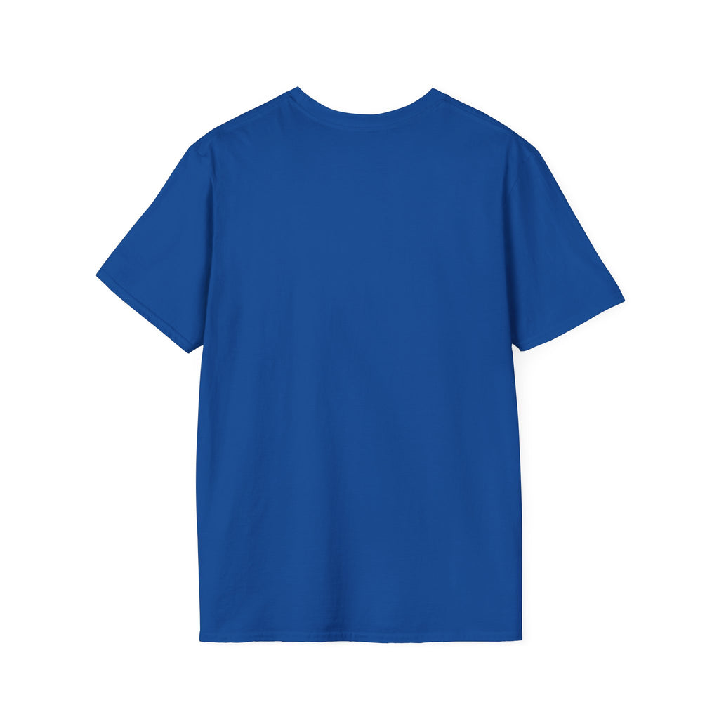 Activists X® Gold Feather Cross Tee — Red & Blue Tribal Feather Graphic T-Shirt