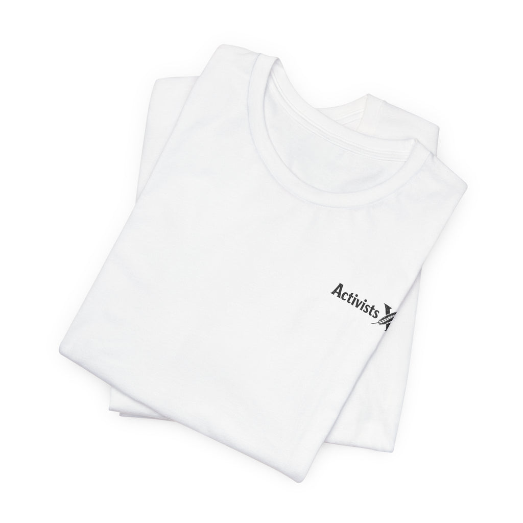 Copy of Activist X Minimalist Tee — Small Chest Logo Shirt