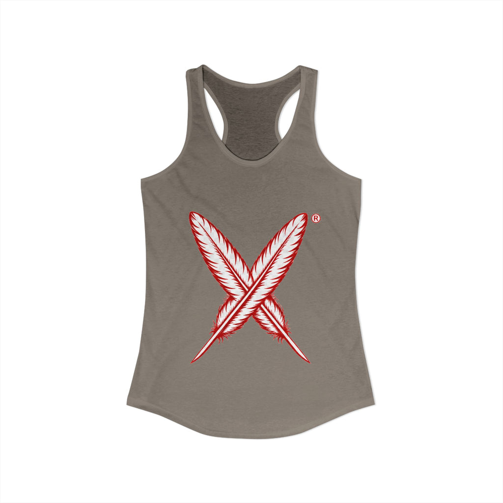 Racerback Tank — "Who Were We Before They Renamed Us?" Historical Identity Design