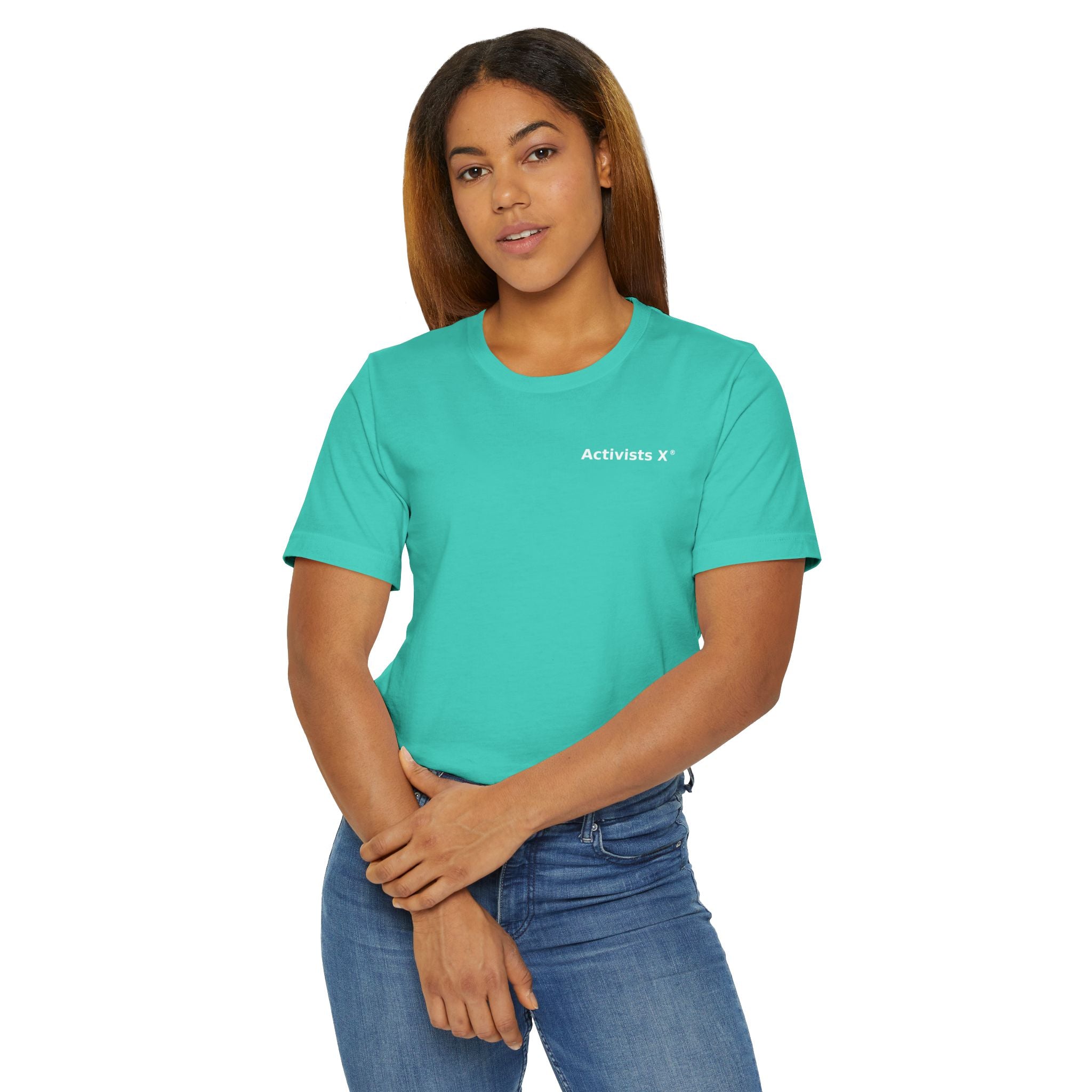Activists X® Statement T-Shirt — Bold Wordmark for Community, Resistance & Cultural Pride