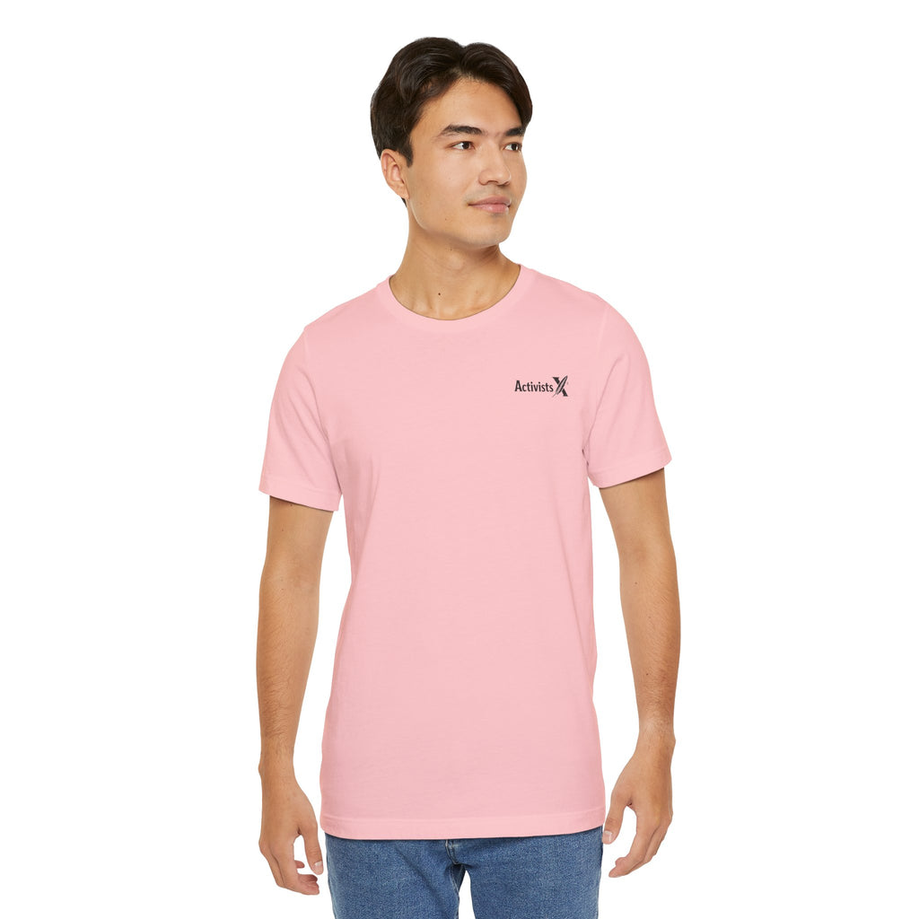 Copy of Activist X Minimalist Tee — Small Chest Logo Shirt