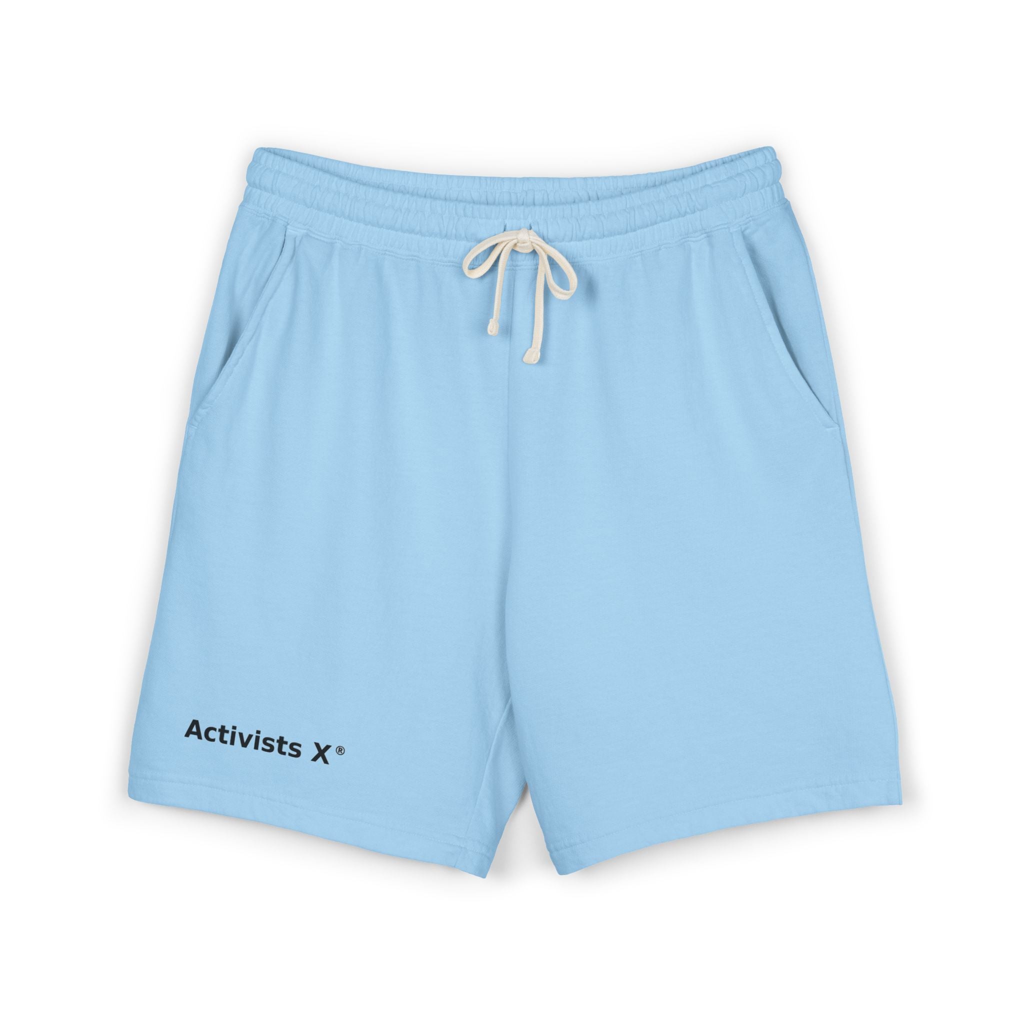 Activists X™ Garment-Dyed Fleece Sweat Shorts — Lightweight Casual Lounge Shorts
