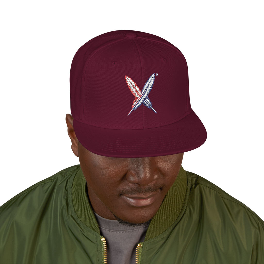Embroidered Snapback - "Who Were We Before They Renamed Us?" Heritage Storycap