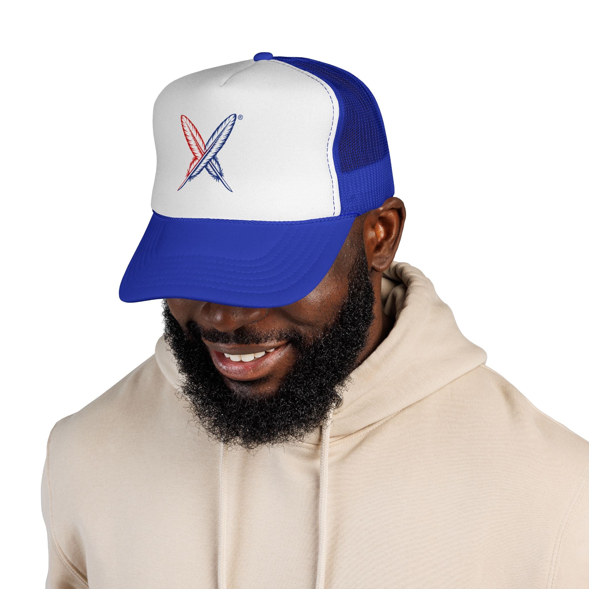 Copy of Trucker Cap — "The Value of X" Historical Identity Embroidered Hat