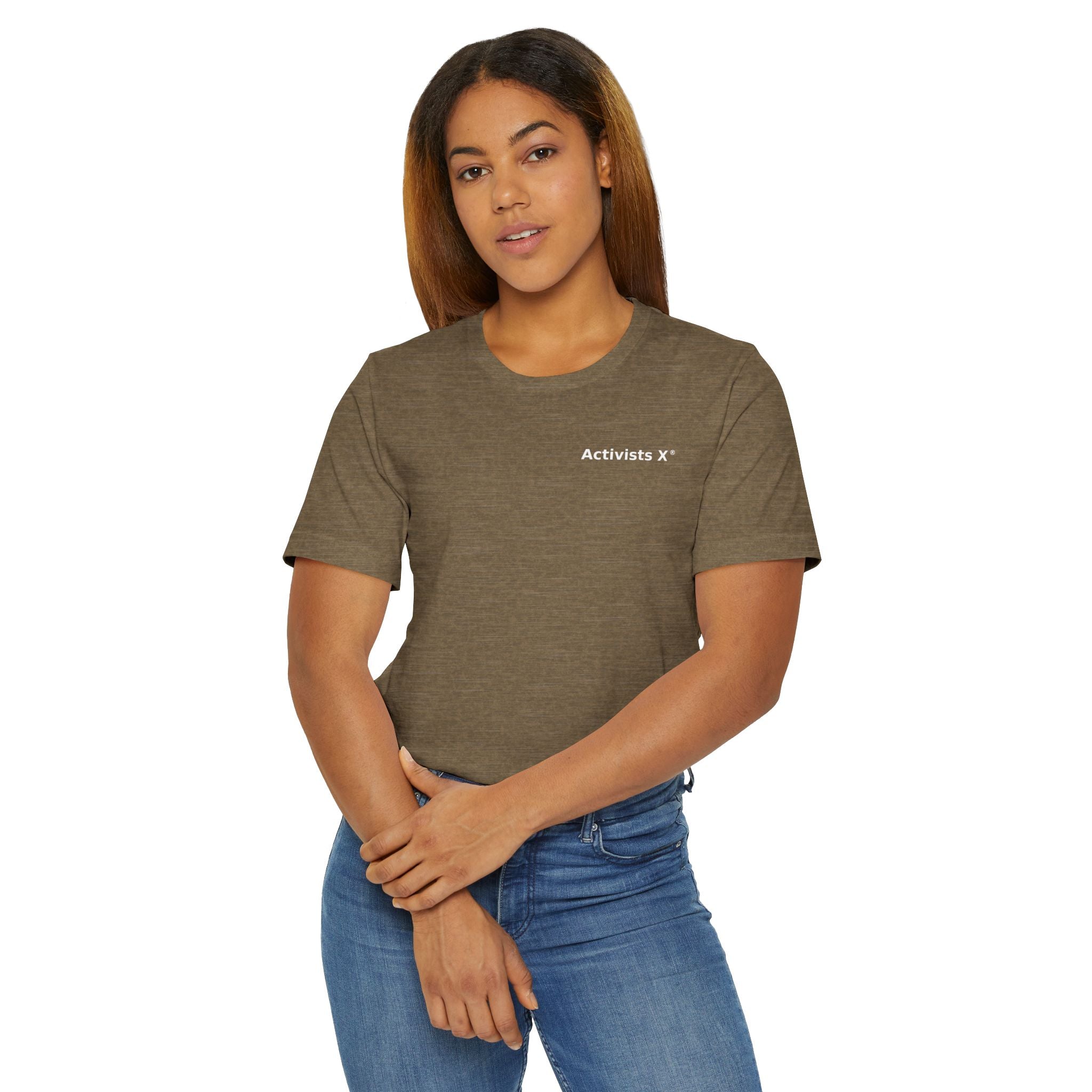 Activists X® Statement T-Shirt — Bold Wordmark for Community, Resistance & Cultural Pride