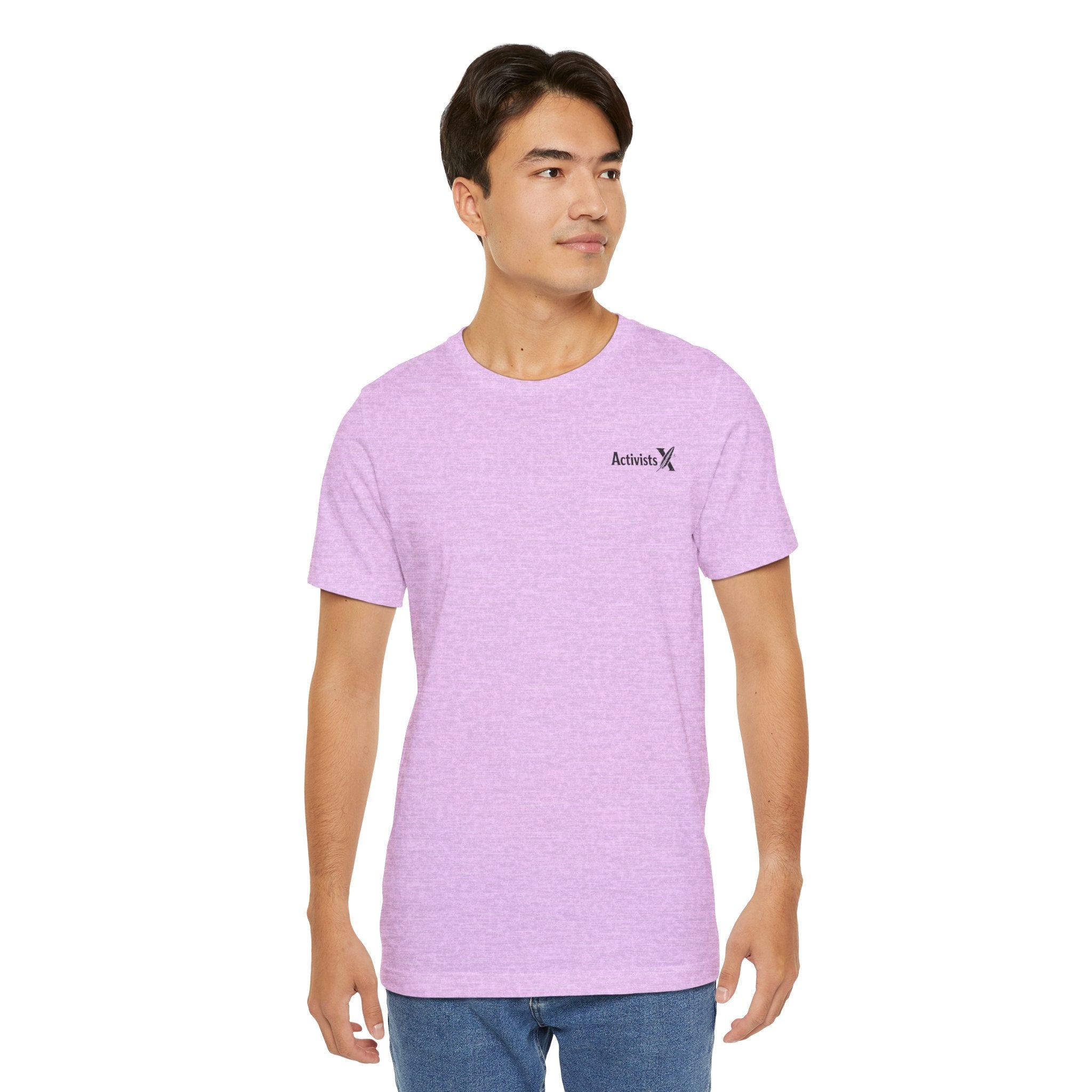 Copy of Activist X Minimalist Tee — Small Chest Logo Shirt