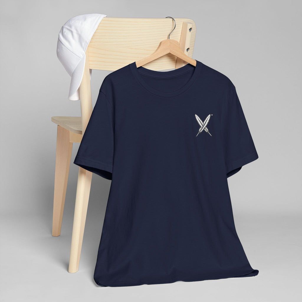 Activists X® Minimal Surfboard X Logo T-Shirt | Small Chest Beach Graphic