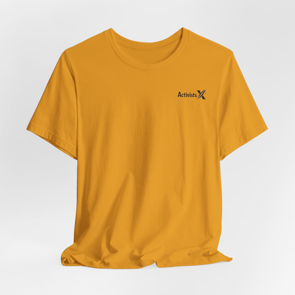 Copy of Activist X Minimalist Tee — Small Chest Logo Shirt