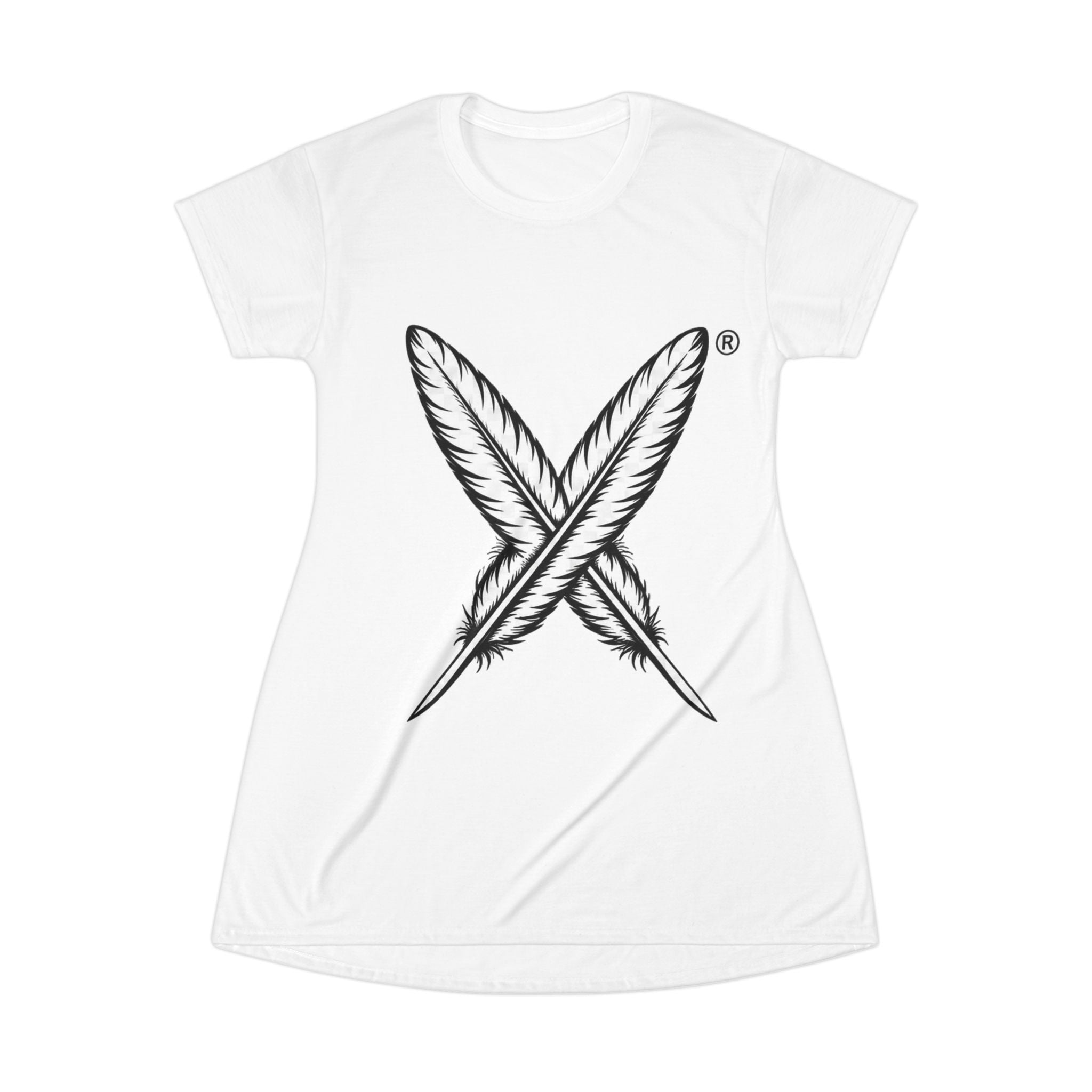 T-Shirt Dress — "Who Were We Before They Renamed Us?" Historical Identity T-Shirt