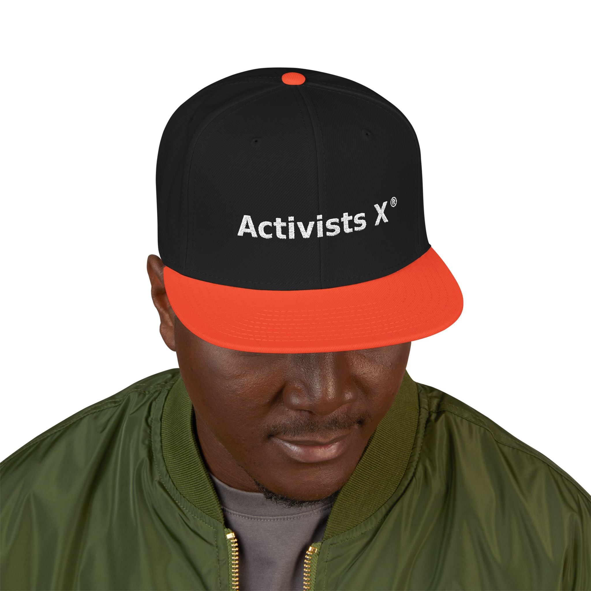 Embroidered 'Extremists X' Snapback Hat — Streetwear Flat-Brim Cap