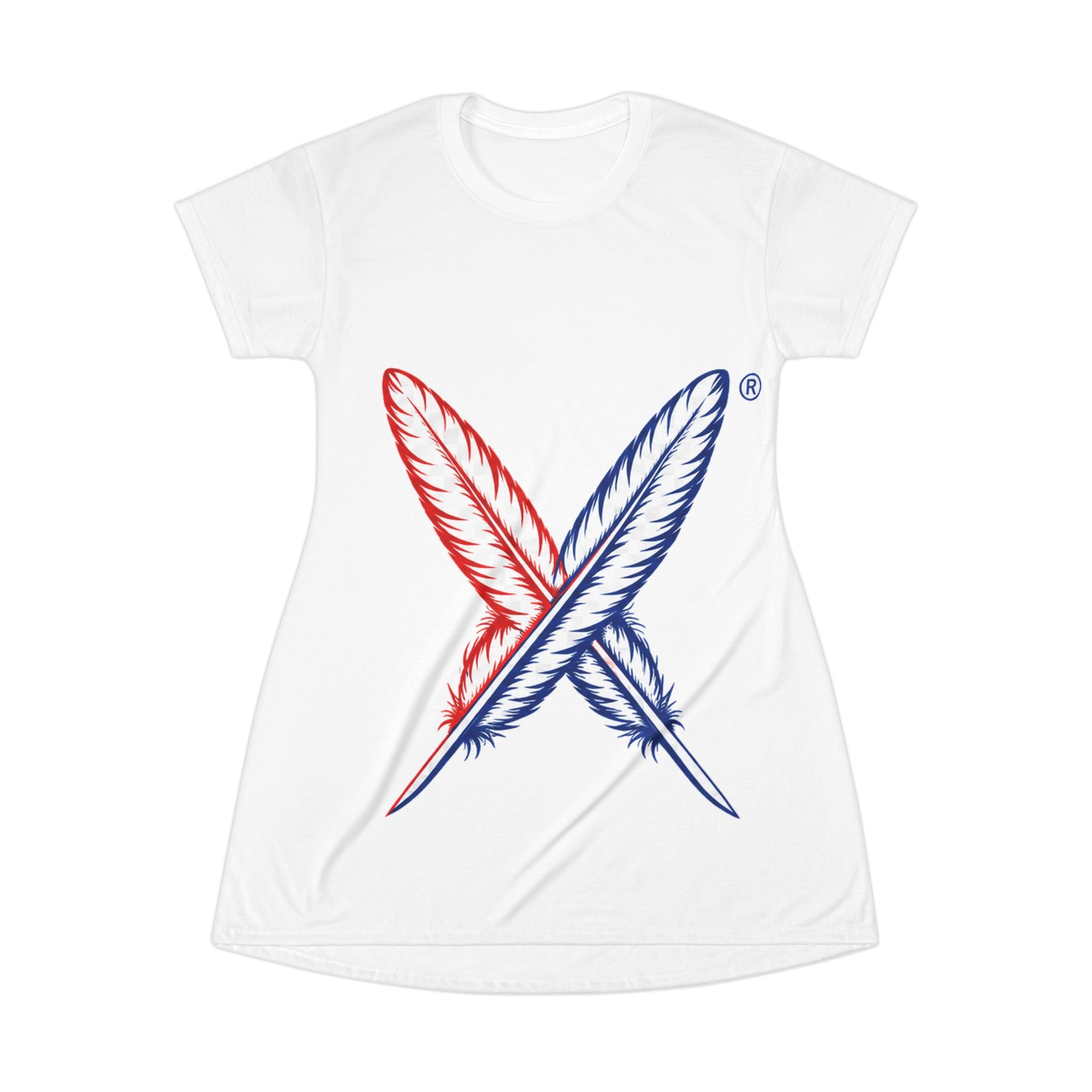 Copy of T-Shirt Dress — "Who Were We Before They Renamed Us?" Historical Identity T-Shirt