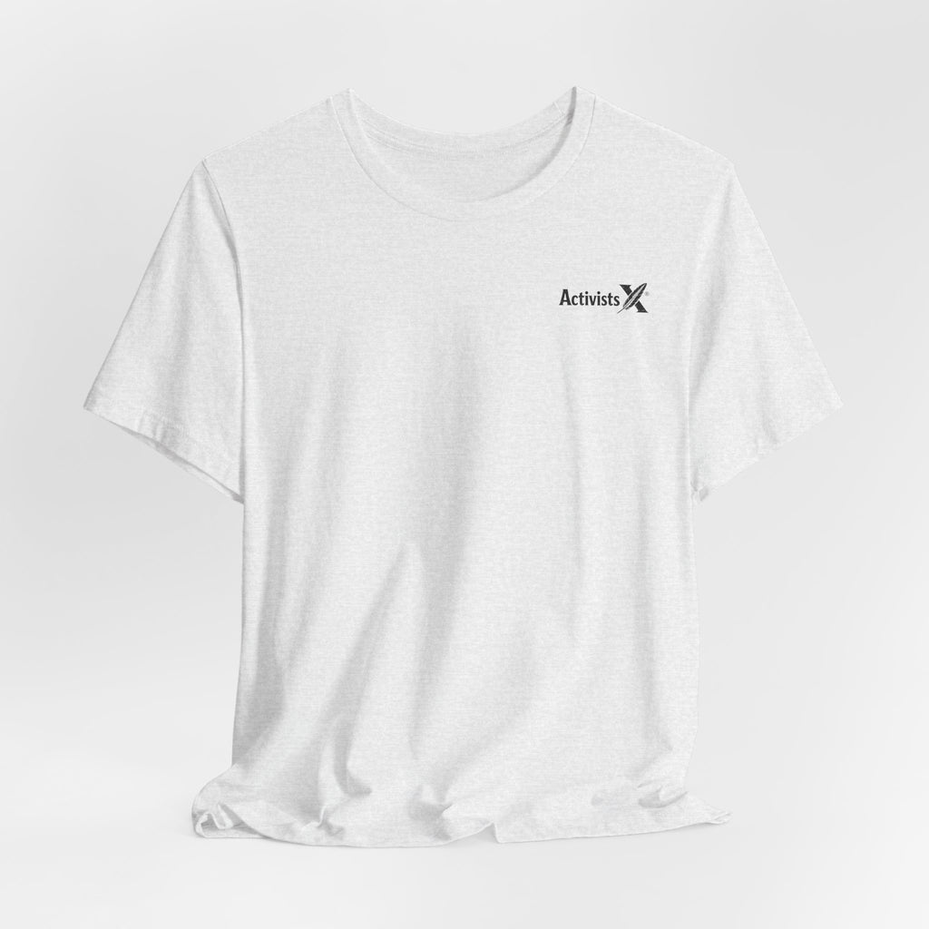 Copy of Activist X Minimalist Tee — Small Chest Logo Shirt