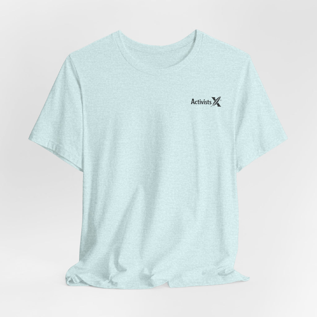 Copy of Activist X Minimalist Tee — Small Chest Logo Shirt