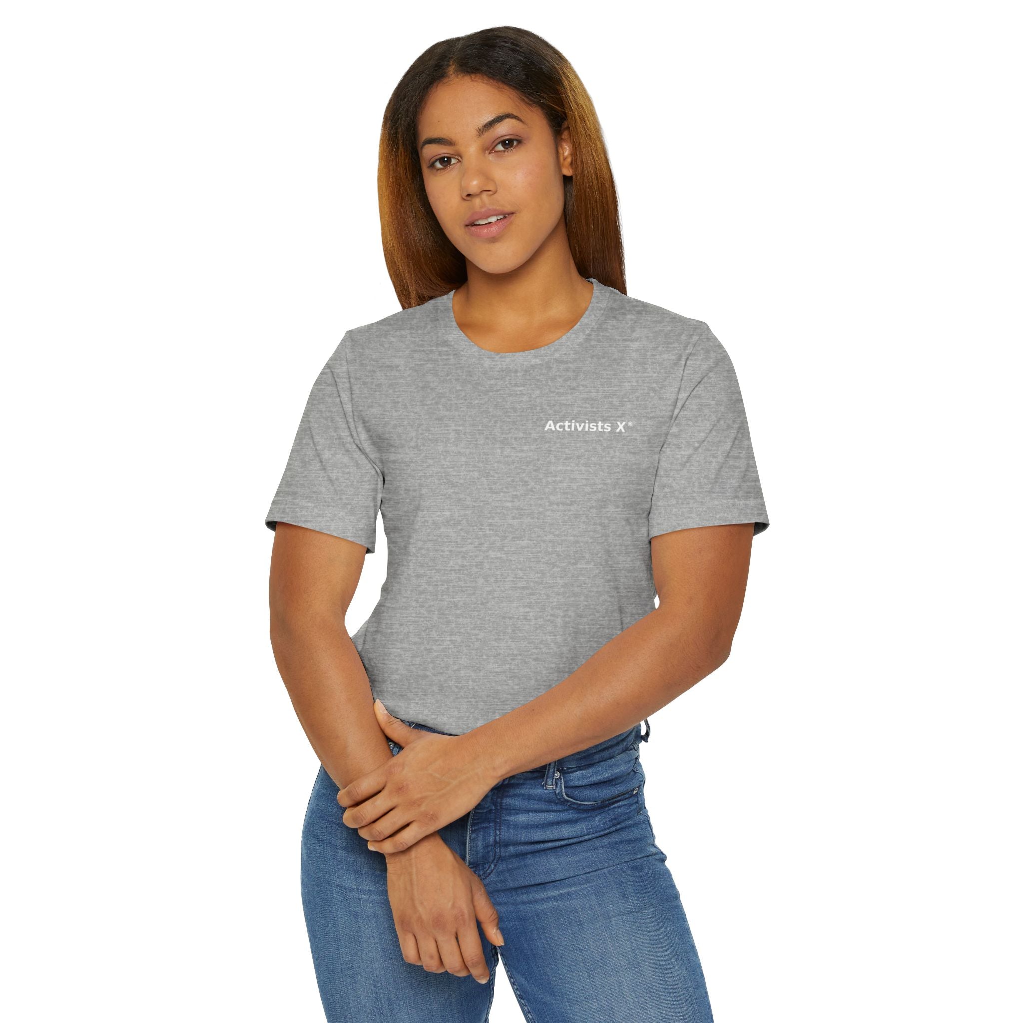 Activists X® Statement T-Shirt — Bold Wordmark for Community, Resistance & Cultural Pride