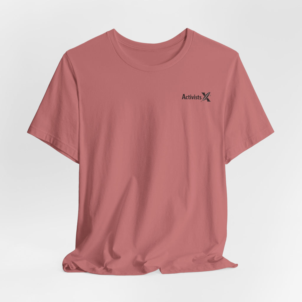 Copy of Activist X Minimalist Tee — Small Chest Logo Shirt