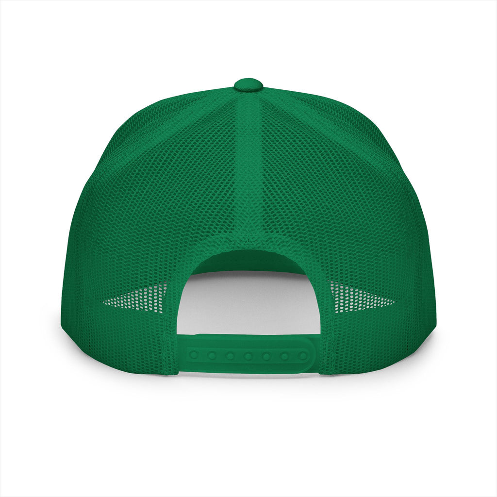 5 Panel Trucker Cap — "Who Were We Before They Renamed Us?" Historical Identity Statement Hat
