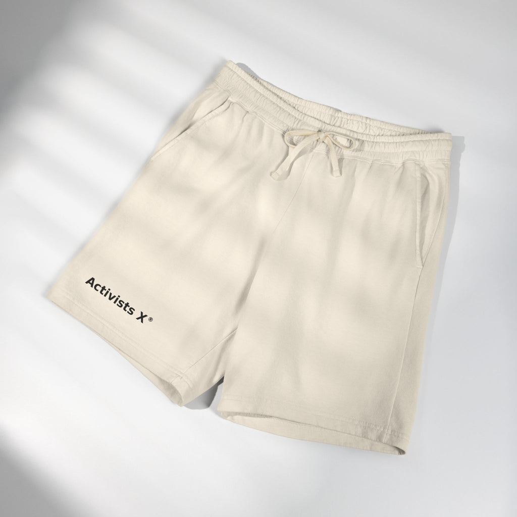 Activists X™ Garment-Dyed Fleece Sweat Shorts — Lightweight Casual Lounge Shorts