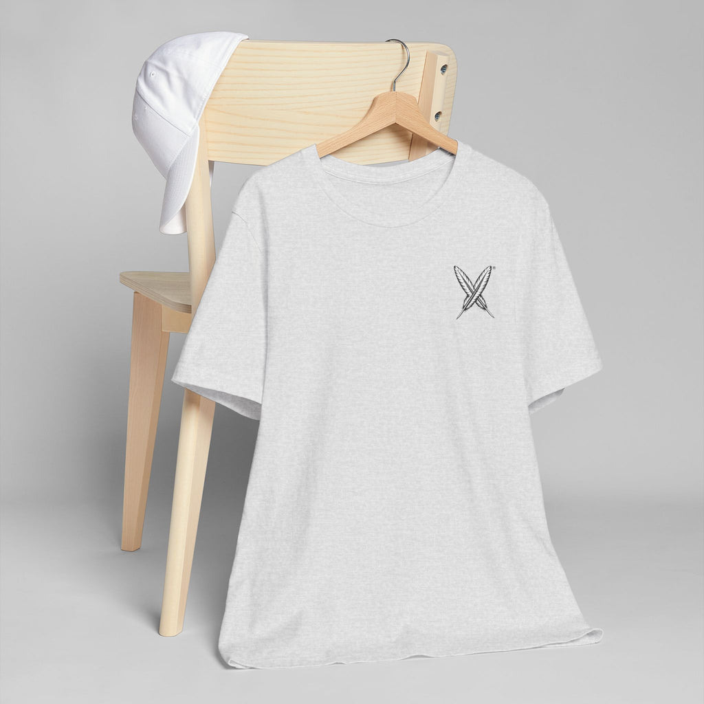 Activists X® Minimal Surfboard X Logo T-Shirt | Small Chest Beach Graphic