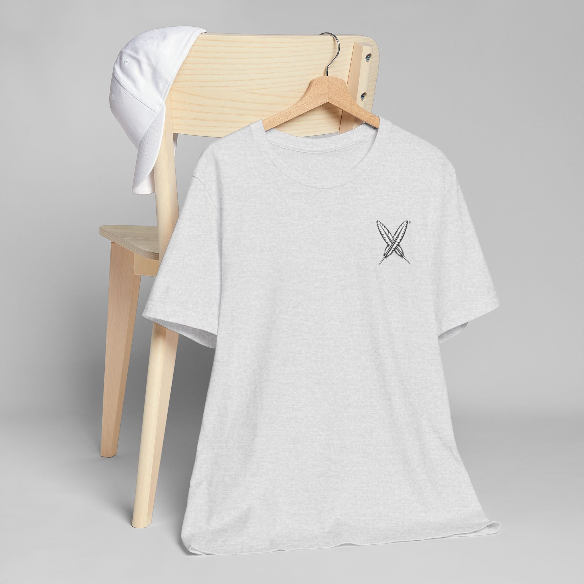 Activists X® Minimal Surfboard X Logo T-Shirt | Small Chest Beach Graphic