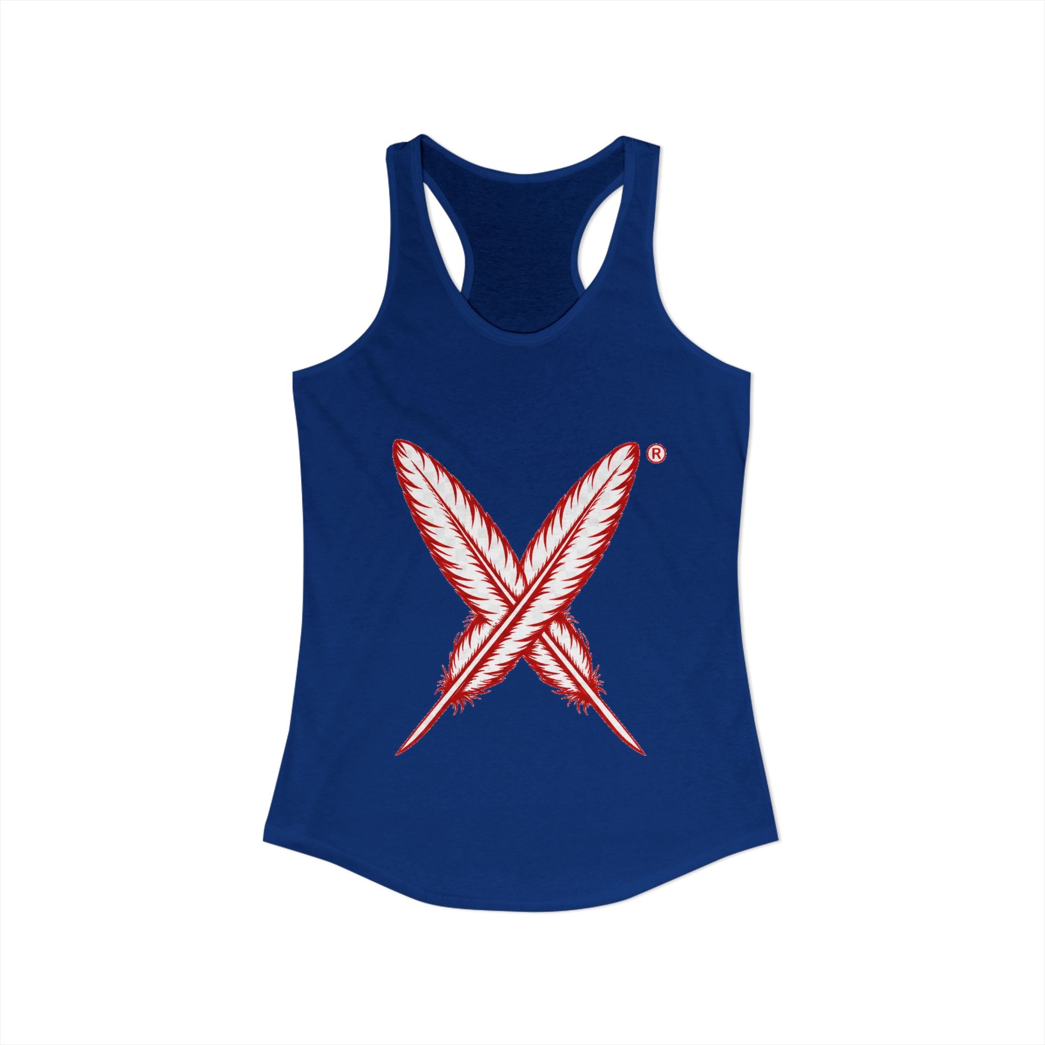 Racerback Tank — "Who Were We Before They Renamed Us?" Historical Identity Design
