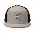5 Panel Trucker Cap — "Who Were We Before They Renamed Us?" Historical Identity Statement Hat