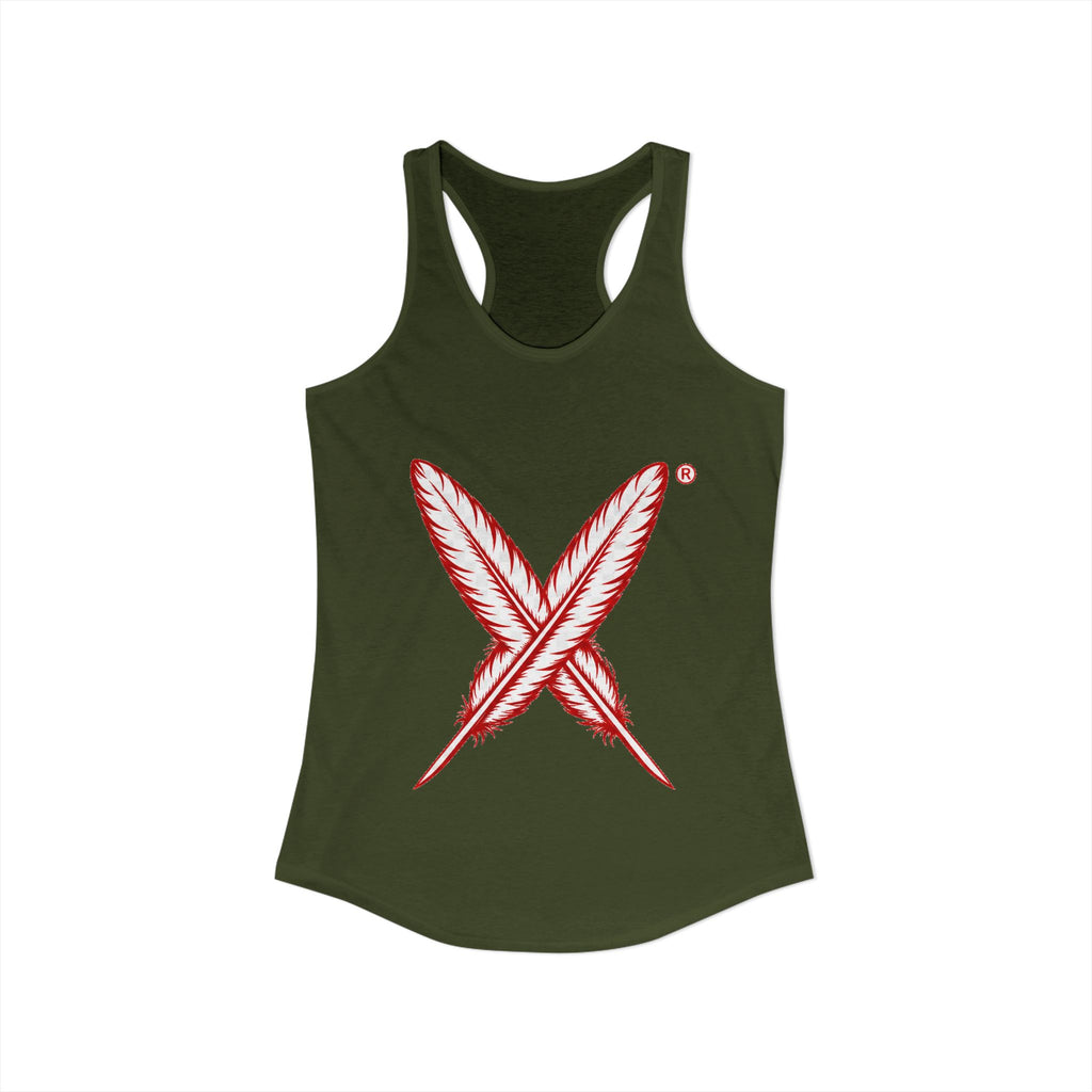 Racerback Tank — "Who Were We Before They Renamed Us?" Historical Identity Design