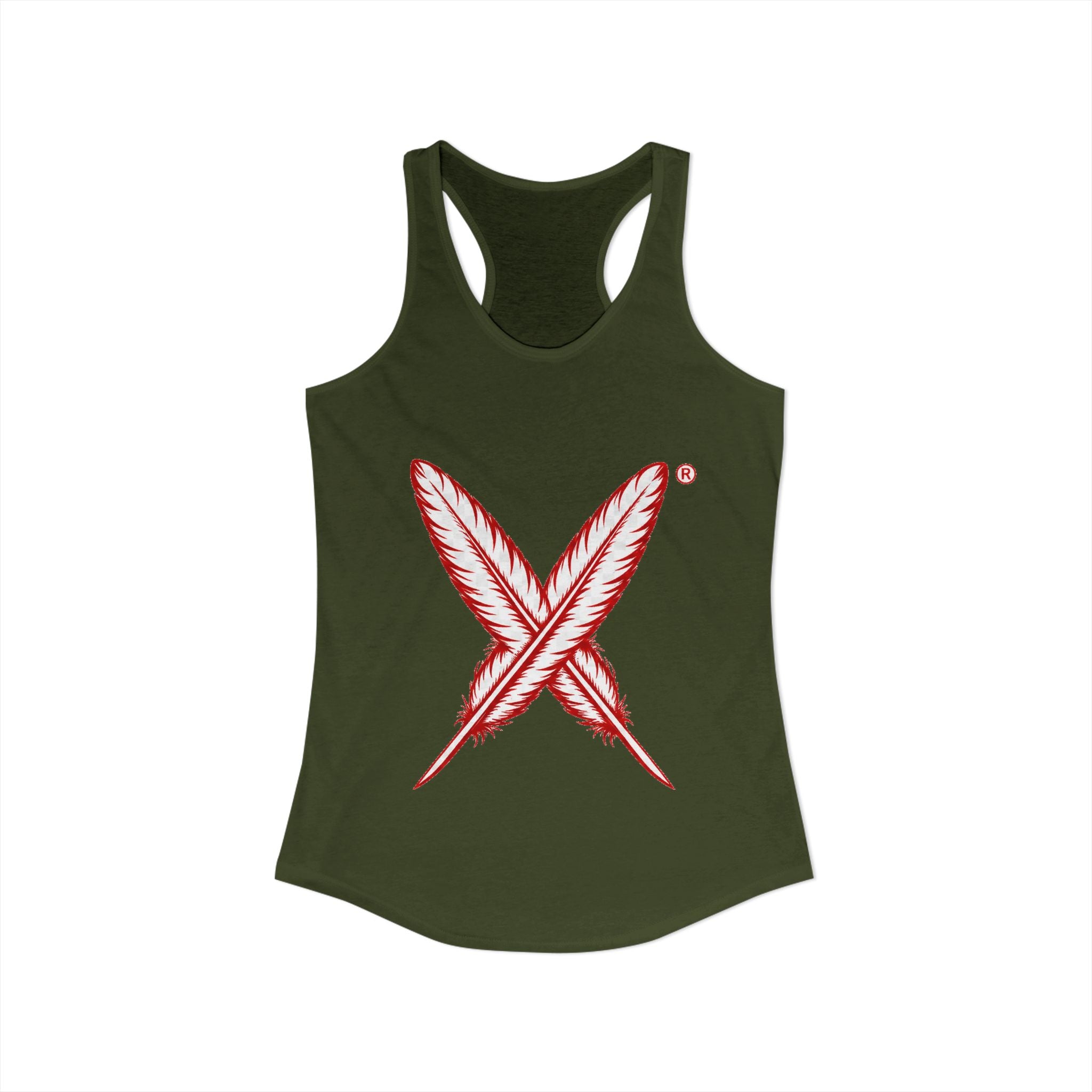 Racerback Tank — "Who Were We Before They Renamed Us?" Historical Identity Design