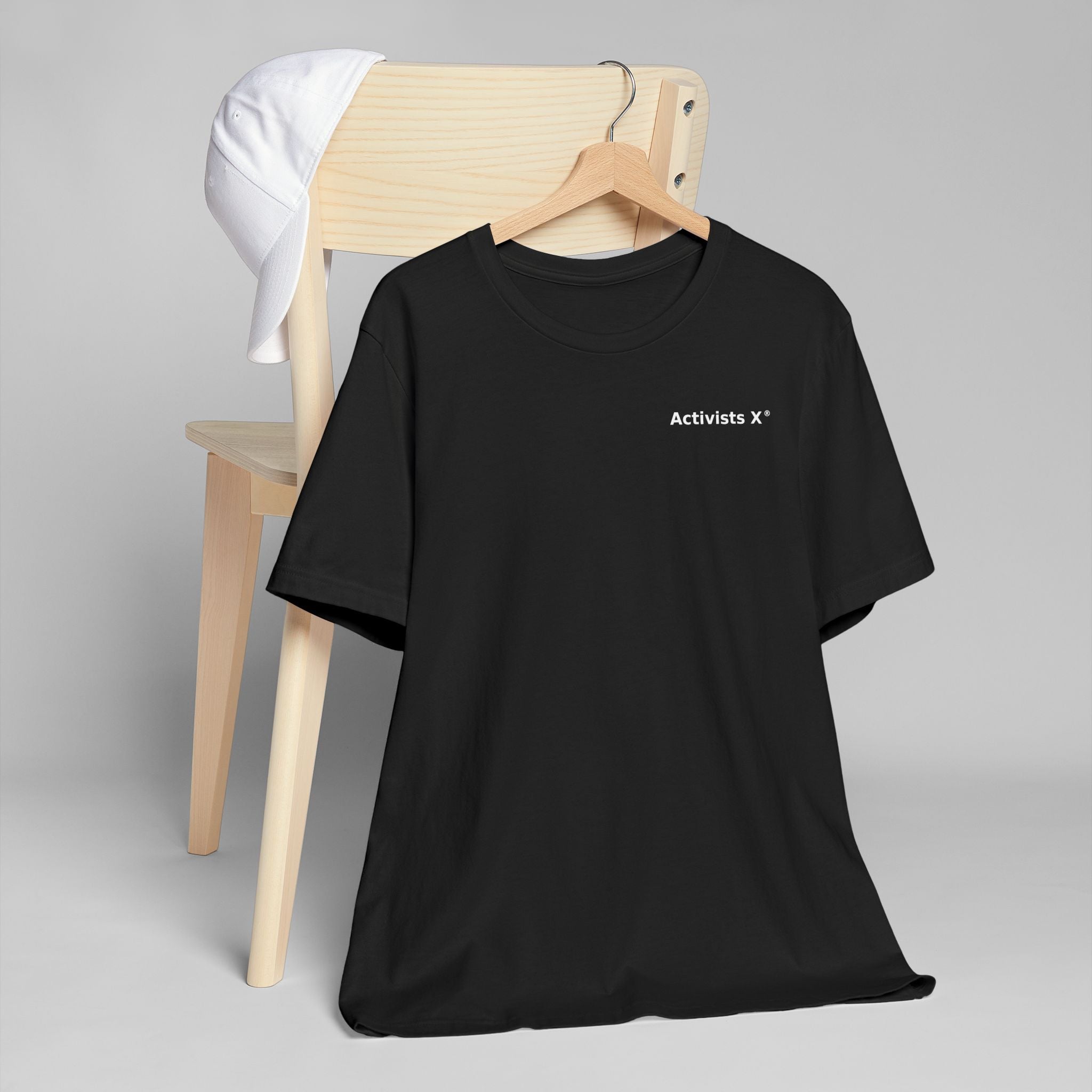 Activists X® Statement T-Shirt — Bold Wordmark for Community, Resistance & Cultural Pride