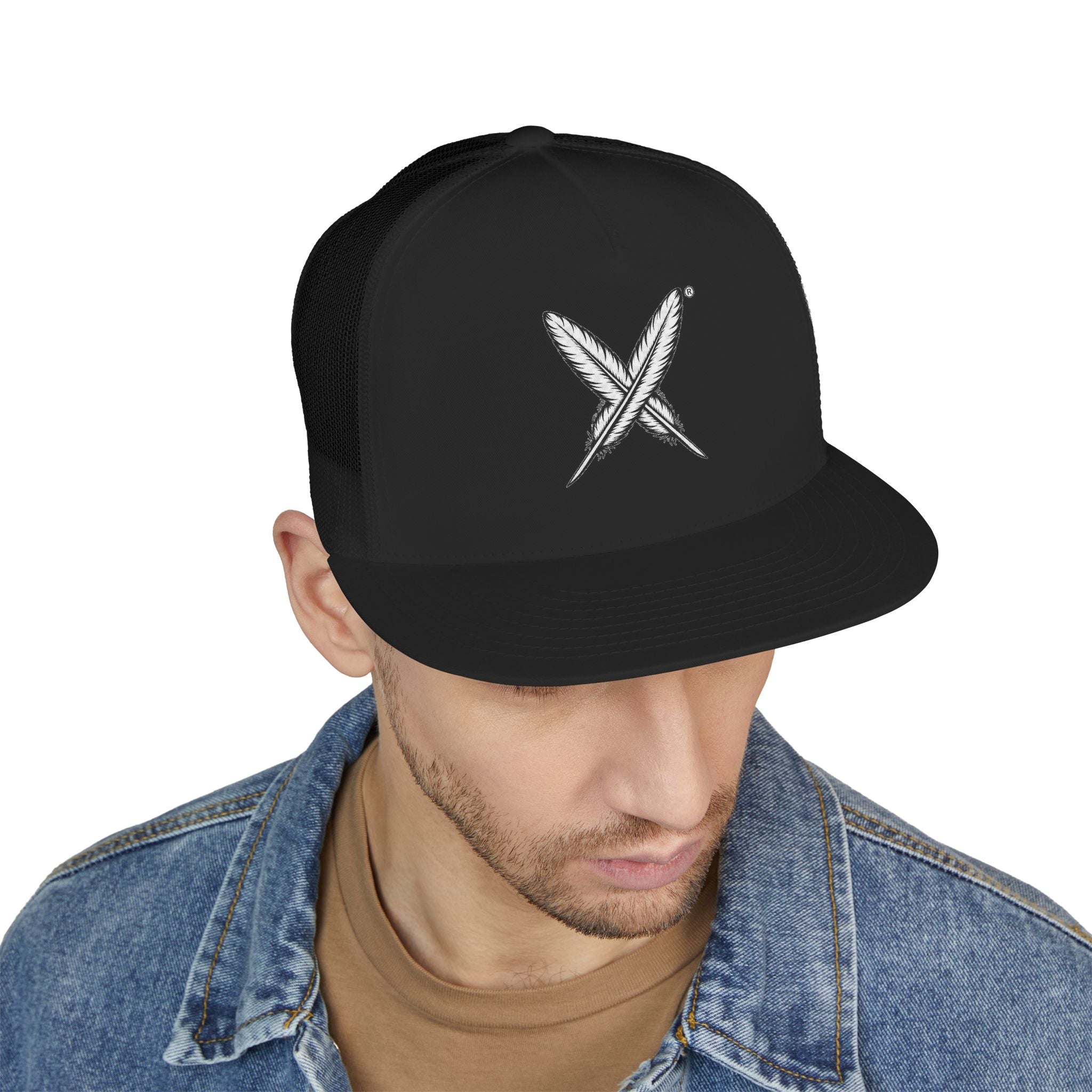 5 Panel Trucker Cap — "Who Were We Before They Renamed Us?" Historical Identity Statement Hat