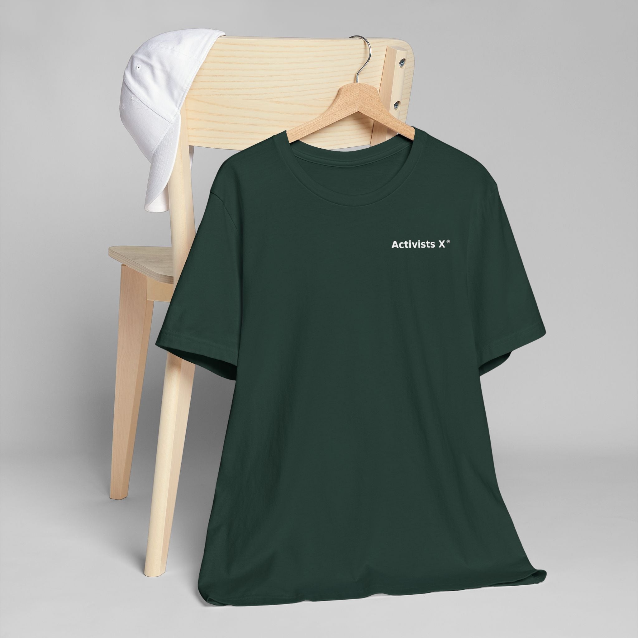 Activists X® Statement T-Shirt — Bold Wordmark for Community, Resistance & Cultural Pride