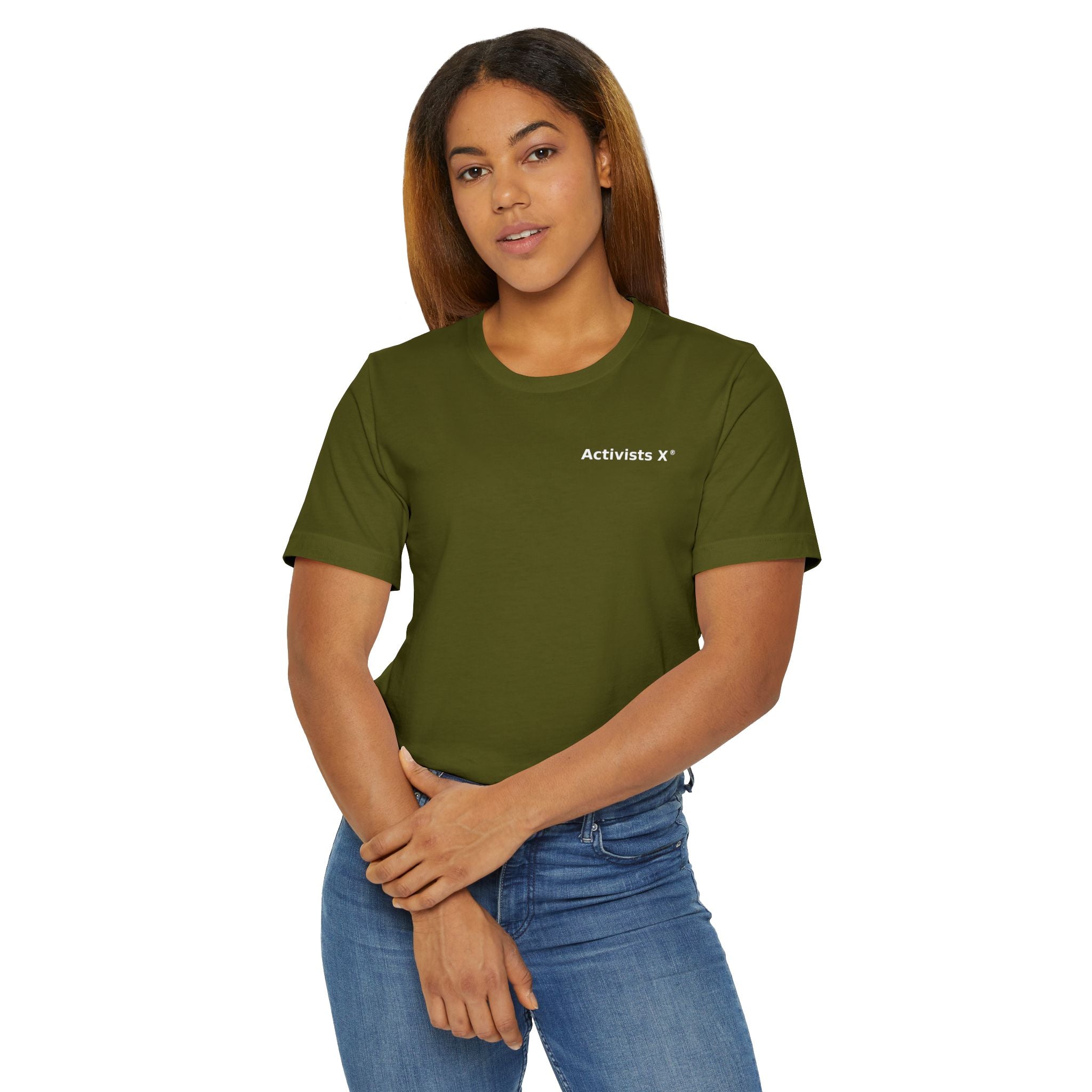 Activists X® Statement T-Shirt — Bold Wordmark for Community, Resistance & Cultural Pride