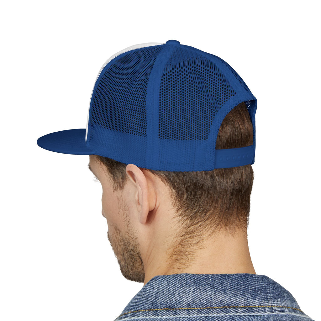 5 Panel Trucker Cap — "Who Were We Before They Renamed Us?" Historical Identity Statement Hat