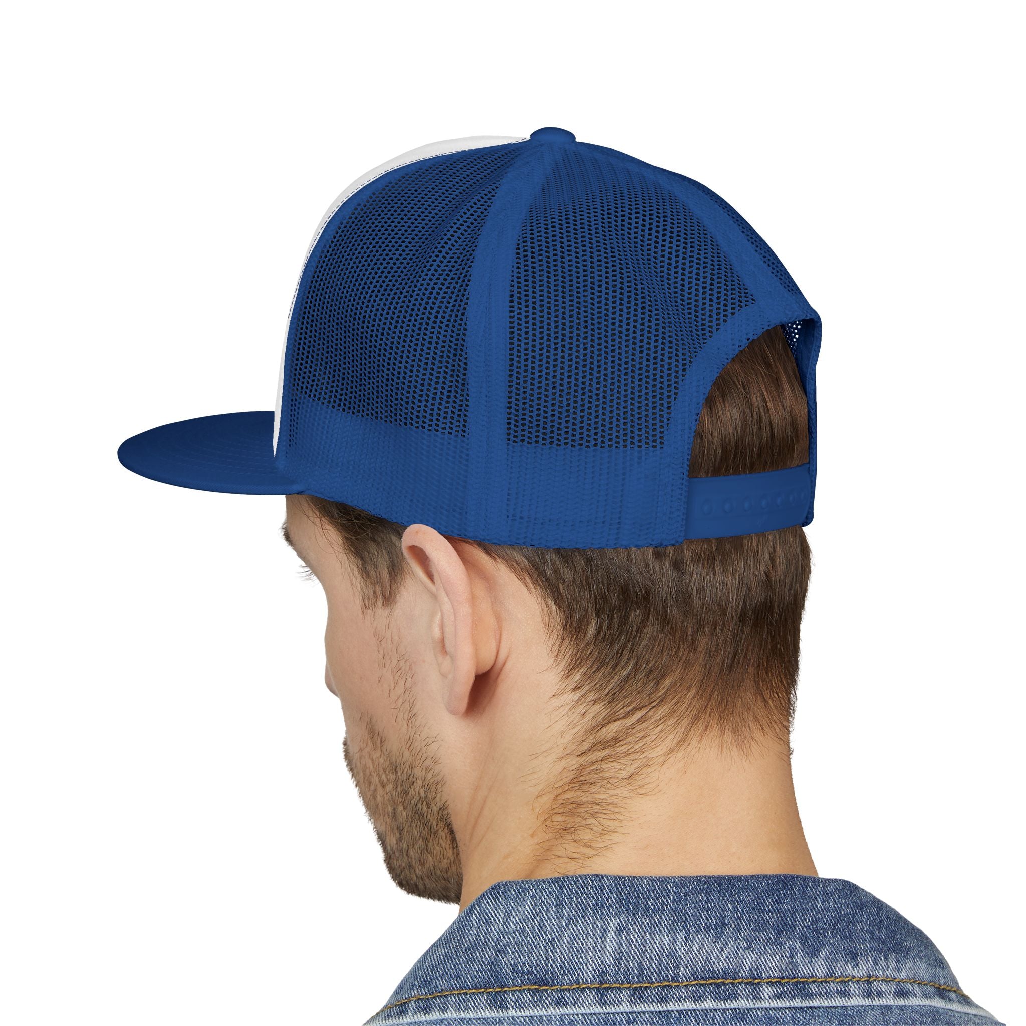 5 Panel Trucker Cap — "Who Were We Before They Renamed Us?" Historical Identity Statement Hat