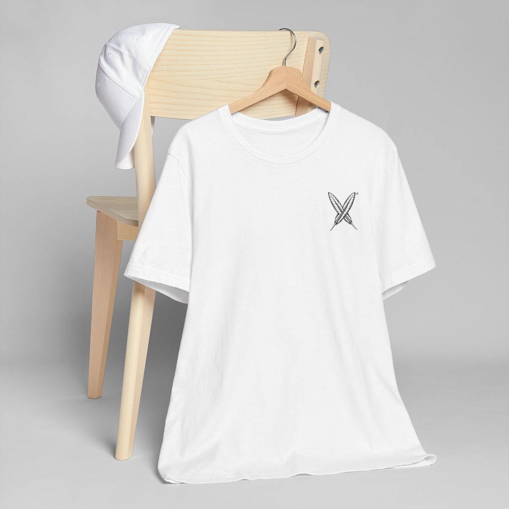 Activists X® Minimal Surfboard X Logo T-Shirt | Small Chest Beach Graphic